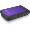 Transcend Storejet 2TB Portable USB 3.0 Hard Disk, Purple | TS2TSJ25H3P