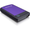 Transcend Storejet 2TB Portable USB 3.0 Hard Disk, Purple | TS2TSJ25H3P