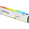 Kingston Fury 32GB 6000MHz CL40 DDR5 RGB White Desktop RAM | KF560C40BWA-32