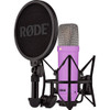 RODE NT1 Signature Series Large-Diaphragm Condenser Microphone , Purple | NT1SIGNATUREPURPLE