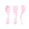 Twistshake Learn Cutlery 6+m Pastel , Pink | 78199