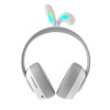 Porodo Kids Wireless Headphone Rabbit Ears LED Lights,Gray | PD-STKNCRE-GY