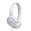 JBL TUNE 500 On-Ear Wired Headphone - White | T500WHT