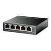 TP-Link Switch 5 Port Gigabit Easy Smart with 4-Port PoE+ (65w) | SG1005PE
