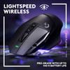 Logitech G502 X Lightspeed Wireless Gaming Mouse – Light Force Hybrid Optical-Mechanical Switches, HERO 25K Gaming Sensor, Compatible With PC – MacOS/Windows . Black | 910-006185