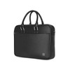 WiWU Master Fingerprint Lock Brief Case handbag , Black | MFLBC-BLK