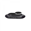 WIWU AR002 black solar rotating car aromatherapy diffuser dashboard front view