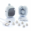 InnovaGoods True Wireless Earbuds with LCD Dislay Case - Grey | V0103833