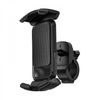 WIWU CH037 black universal bicycle phone holder handlebar mount front view