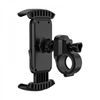 WIWU CH037 black universal bicycle phone holder handlebar mount front view