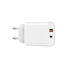 WIWU PD+QC Charger, EU Plug Wi-U002 White | WI-U002-WT