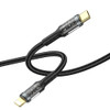 WIWU 30W fast charge, Type C to Lightning Cable Wi-C016 C-L 120CM Black | WI-C016-BLK