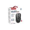 Promate Dual Mode Rechargeable Wireless Mouse - Black | SAMO.BLACK