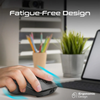 Promate Dual Mode Rechargeable Wireless Mouse - Black | SAMO.BLACK