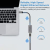 PROMATE High Speed USB-C to Gigabit Ethernet Adapter | GigaLink-C