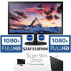 Samsung LED Monitor SF350 HDMI 23.5" 59.8cm | S24F350FHM