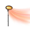 Beper Patio Quartz Heater With Floor Stand | BEP-P203PAN002
