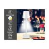 Beper Rechargeable Table Lamp,White | P201UTP102