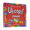 Ubongo Junior board game box colorful animal tiles puzzle boards gemstones kids