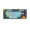 Fantech Mk875v2 Atom81 Mechanical Gaming Keyboard ,Sky Blue | MK875V2-SKB