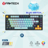 Fantech Mk875v2 Atom81 Mechanical Gaming Keyboard ,Sky Blue | MK875V2-SKB