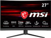 MSI Optix G27CQ4 Curved Gaming Monitor - 27 Inch, 16:9 WQHD (2560 x 1440), 1440p, 2K, VA, 165Hz, 1ms, 1500R, FreeSync Premium, DisplayPort, HDMI, Night Vision, Frameless, Anti-Flicker, Less Blue Light