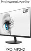 MSI PRO MP242 23.8" Professional Monitor FHD 75Hz IPS | MP242