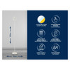 Beper Adjustable Height Wireless Lamp - White - view 3