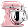 KitchenAid Tilt-Head Artisan Mixer Silky Pink 4.8L + 3L Bowl + Flex Edge Beater | 5KSM175PSESP
