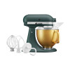 KitchenAid Artisan Stand Mixer Pebbled Palm 4.8L Gold Bowl | 5KSM156VGEPP