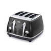 DeLonghi Icona 4-Slice Toaster Black | DKT-CTO4003BK