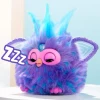 Hasbro Furby purple interactive plush toy with light-up ears heart gem and fashion accessories
