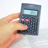 Casio Portable Calculator with 8-Digit Extra Big Display | HL-4A-W-DP(PH)