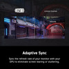 MSI MAG 273QP QD-OLED X24 26.5-inch QHD gaming monitor black front view