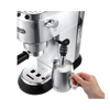 De’Longhi Dedica Pump Espresso Manual Coffee Machine – Silver | EC685