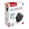 Promate GaNFast Adapter Charger 45W - Black | POWERPORT-45