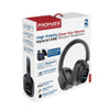 Promate Wireless Headphone BT with Microphone Over-Ear High Fidelity Hybrid ANC - Black | VUTUNE