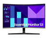 Samsung 32" Essential S3 Curved Monitor - 100Hz Full HD | LS32D392GAMXUE