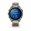 Garmin fenix 8 – 47 mm Smartwatch, AMOLED - Sapphire, Titanium with Vented Titanium Bracelet | 010-02904-40
