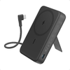 Anker Zolo 10,000mAh Magnetic Power Bank with USB-C Cable, 30W Fast Charging & Flexible Stand – Black