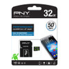 PNY MicroSD HC/XC Performance 16GB, 32GB, 64GB, 128GB