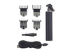 Beper Rechargeable Precision Hair Clipper & Trimmer, Waterproof Stainless Steel Blades, Black | P304CAP001