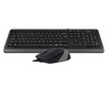 A4tech Fstyler Wired Combo Set ( FM10+FK10) USB Grey, US+Arabic Layout