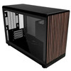 Lian Li Dan A3 mATX Case - Wood Edition Black with Glass Side Panel | G99.A3X-WDG.00