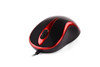 A4 Tech V-Track Normal Padless Mouse/USB/Black+Red | N3502