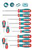 TOTAL 8 Pcs screwdriver set | TKSDS0826