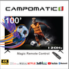 Campomatic Smart 4K UHD TV, 100 Inches, Frameless | LED100HUL