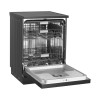 Hisense Dishwasher 16 Place Settings 8 Programs Wi-Fi Black | HS673C90BME
