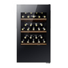 Hisense Bottle Cooler 93L 34 Bottles Wooden Shelves Black | RW122N4ASU