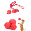 Rope Ball Dog Toy – Red - Medium | PET-RBT-RED03